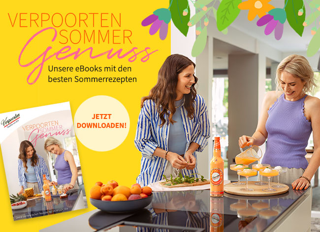 Kostenlos: VERPOORTEN Sommer Genuss! E-Book mit sommerlichen Rezepten