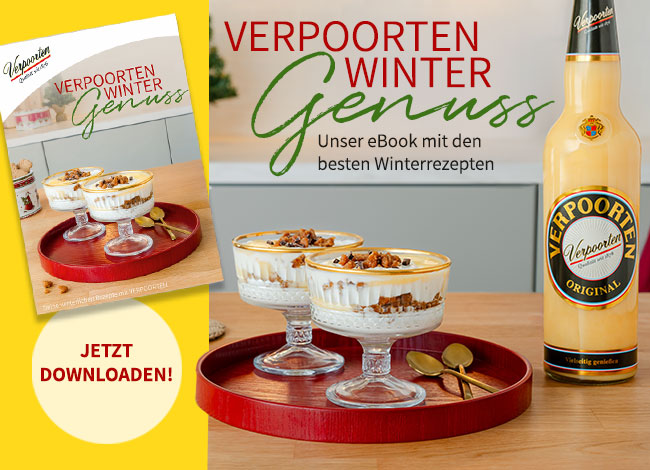 Kostenlos: VERPOORTEN Winter Genuss! E-Book mit winterlichen Rezepten